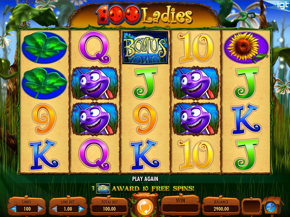 100 Ladies AVP Slots